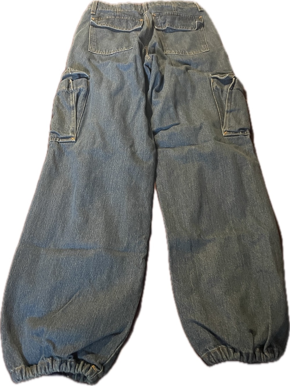 Levi’s women’s Blue Cargo Denim Jeans